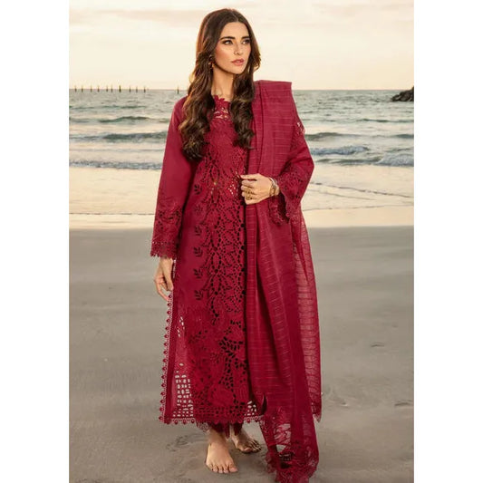 • Clothing: Embroidered/Printed suit for women - Made of best quality fabric - lawn or linen or chiffon - pure silk - Available at Najma Designs & Co. • Jewelry: Gold - plated stud earrings for