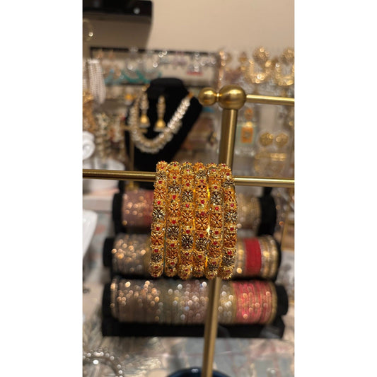 • Clothing: Embroidered/Printed suit for women - Made of best quality fabric - lawn or linen or chiffon - pure silk - Available at Najma Designs & Co. • Jewelry: Gold - plated stud earrings for