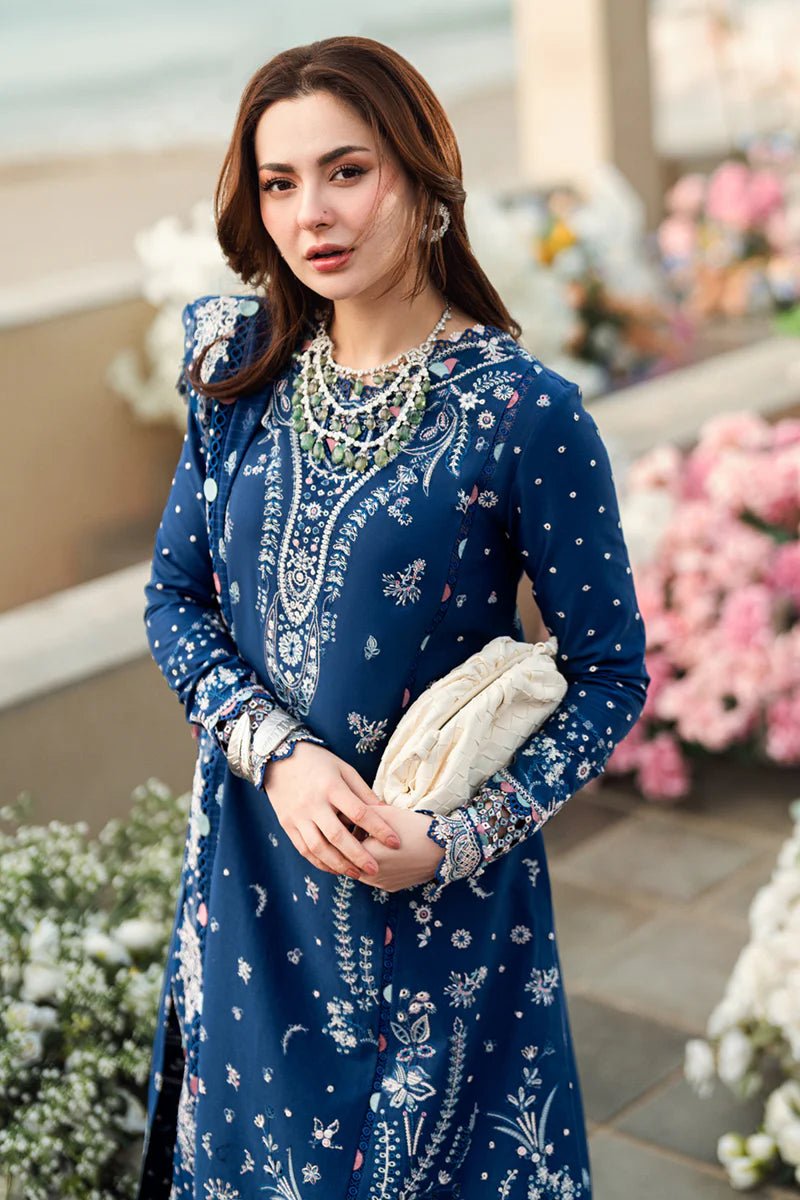 • Clothing: Embroidered/Printed suit for women - Made of best quality fabric - lawn or linen or chiffon - pure silk - Available at Najma Designs & Co. • Jewelry: Gold - plated stud earrings for