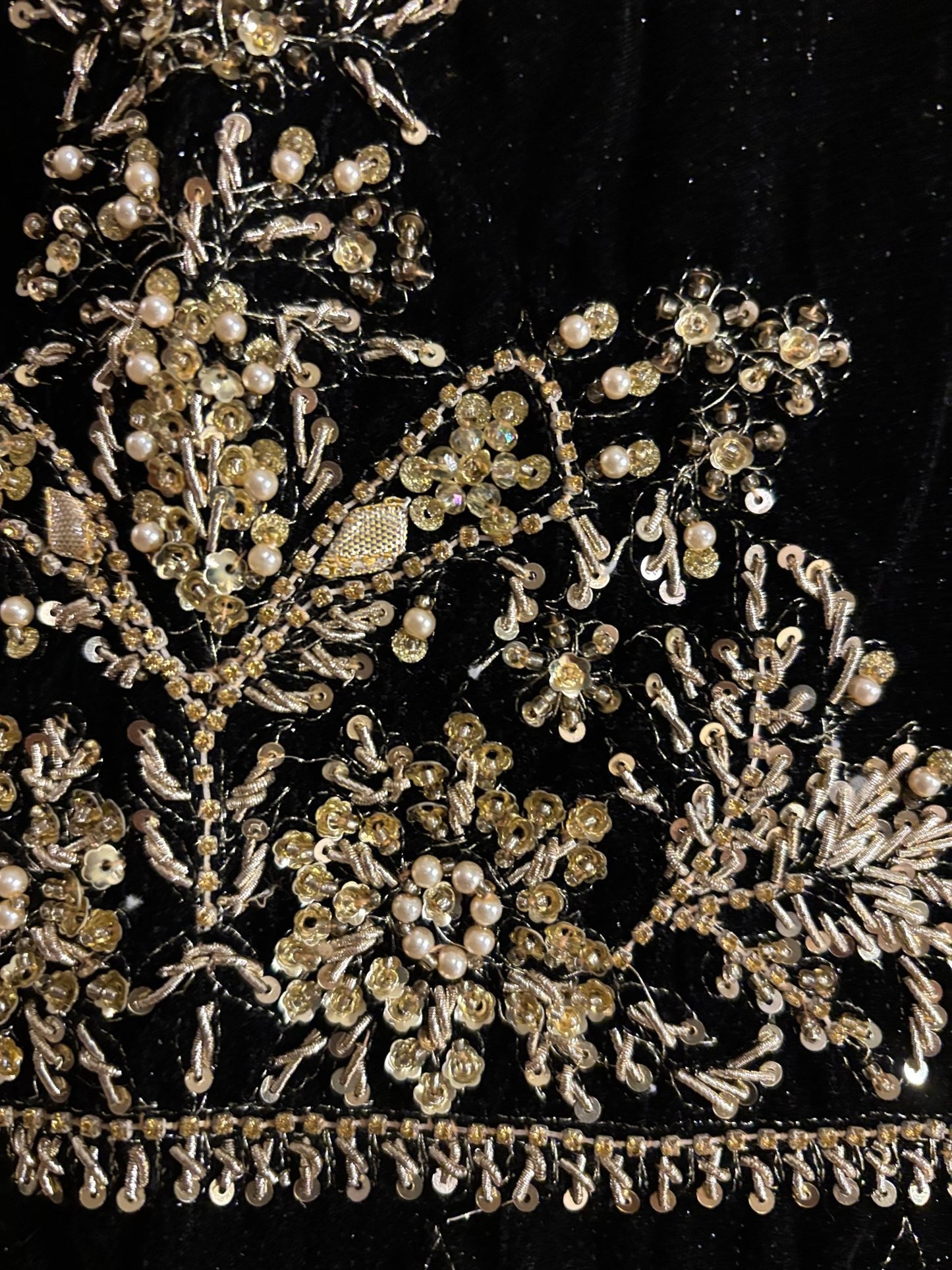 • Clothing: Embroidered/Printed suit for women - Made of best quality fabric - lawn or linen or chiffon - pure silk - Available at Najma Designs & Co. • Jewelry: Gold - plated stud earrings for
