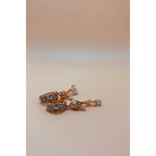 Dangling Crystals Earring