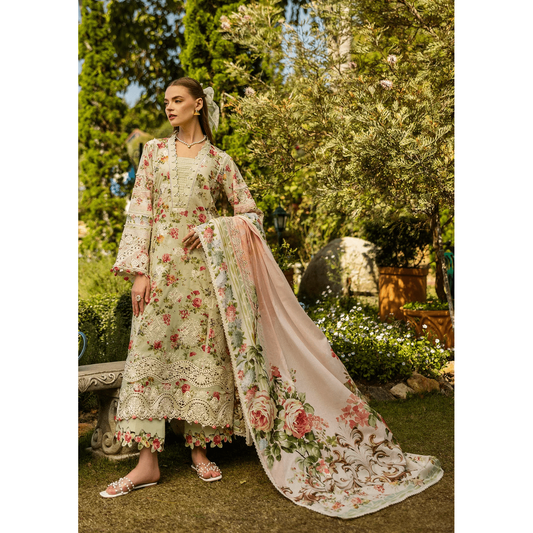 • Clothing: Embroidered/Printed suit for women - Made of best quality fabric - lawn or linen or chiffon - pure silk - Available at Najma Designs & Co. • Jewelry: Gold - plated stud earrings for