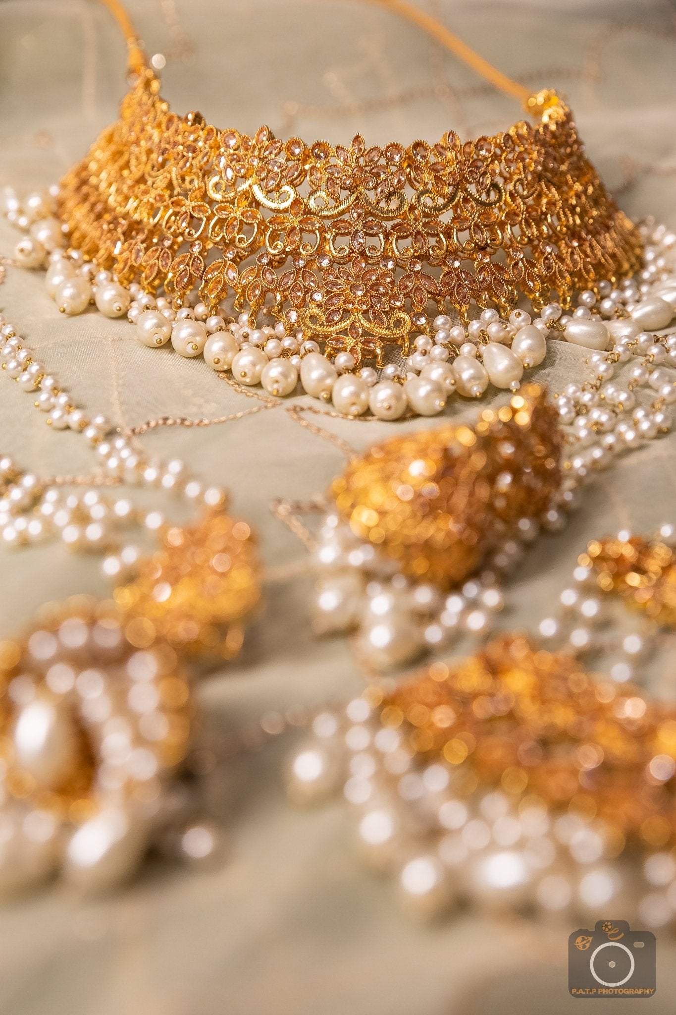 • Clothing: Embroidered/Printed suit for women - Made of best quality fabric - lawn or linen or chiffon - pure silk - Available at Najma Designs & Co. • Jewelry: Gold - plated stud earrings for