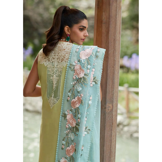 • Clothing: Embroidered/Printed suit for women - Made of best quality fabric - lawn or linen or chiffon - pure silk - Available at Najma Designs & Co. • Jewelry: Gold - plated stud earrings for