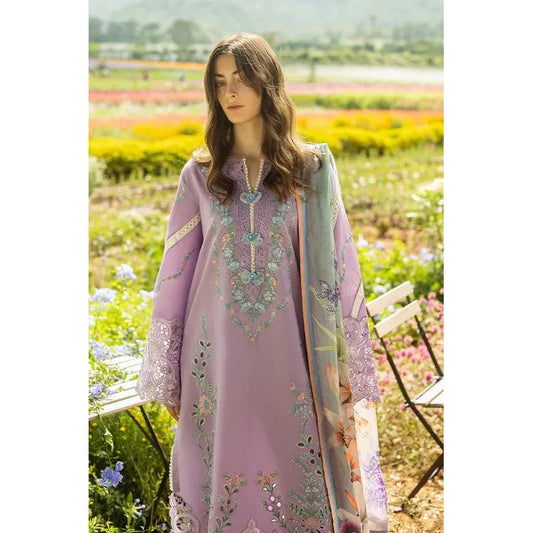 • Clothing: Embroidered/Printed suit for women - Made of best quality fabric - lawn or linen or chiffon - pure silk - Available at Najma Designs & Co. • Jewelry: Gold - plated stud earrings for