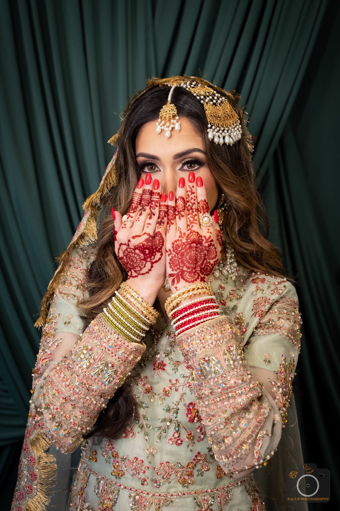 • Clothing: Embroidered/Printed suit for women - Made of best quality fabric - lawn or linen or chiffon - pure silk - Available at Najma Designs & Co. • Jewelry: Gold - plated stud earrings for