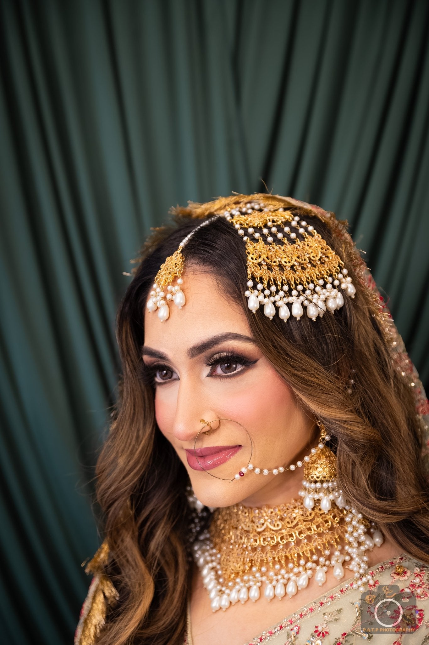 • Clothing: Embroidered/Printed suit for women - Made of best quality fabric - lawn or linen or chiffon - pure silk - Available at Najma Designs & Co. • Jewelry: Gold - plated stud earrings for