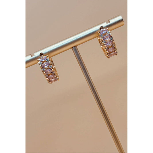 Pink Baliyan Earring (Small)