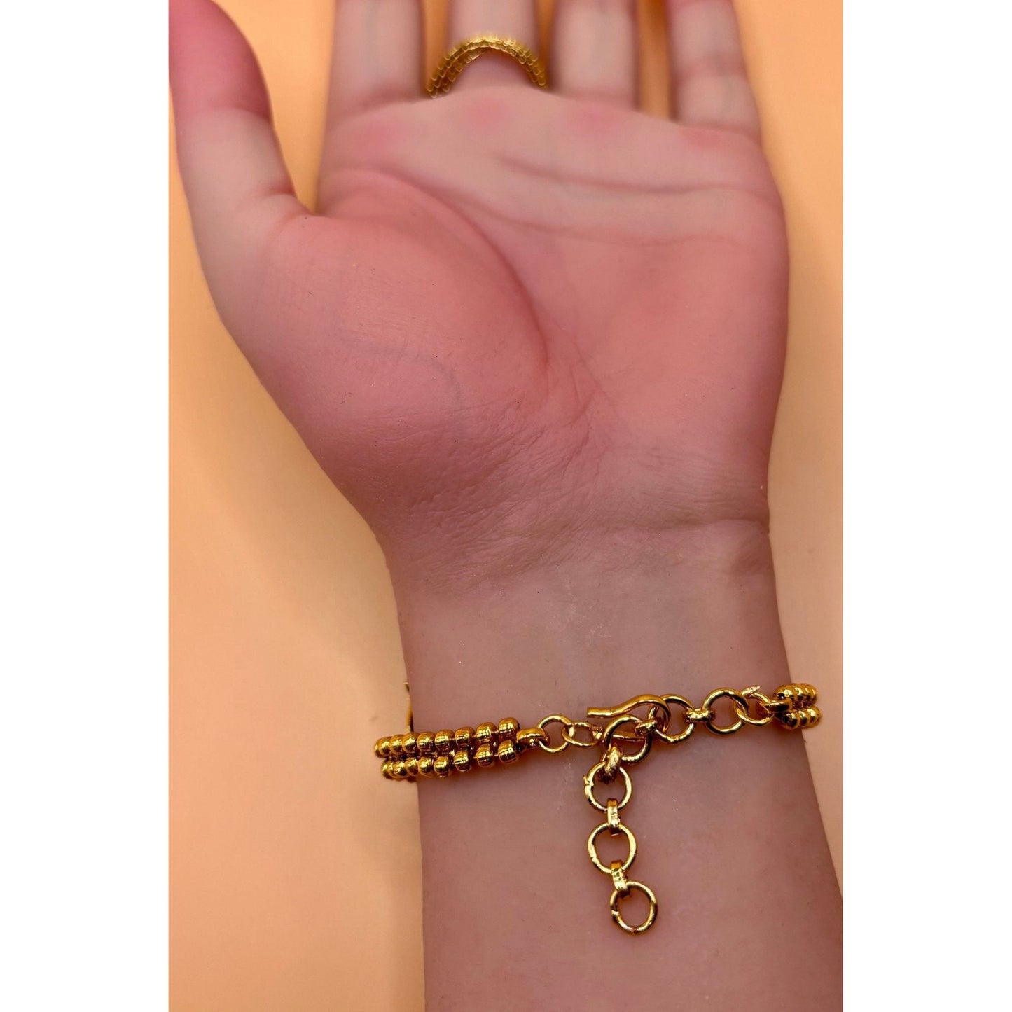 Premium- Hand bracelet with Ring - NajmaDesigns & Co.