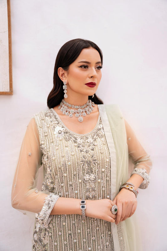 • Clothing: Embroidered/Printed suit for women - Made of best quality fabric - lawn or linen or chiffon - pure silk - Available at Najma Designs & Co. • Jewelry: Gold - plated stud earrings for