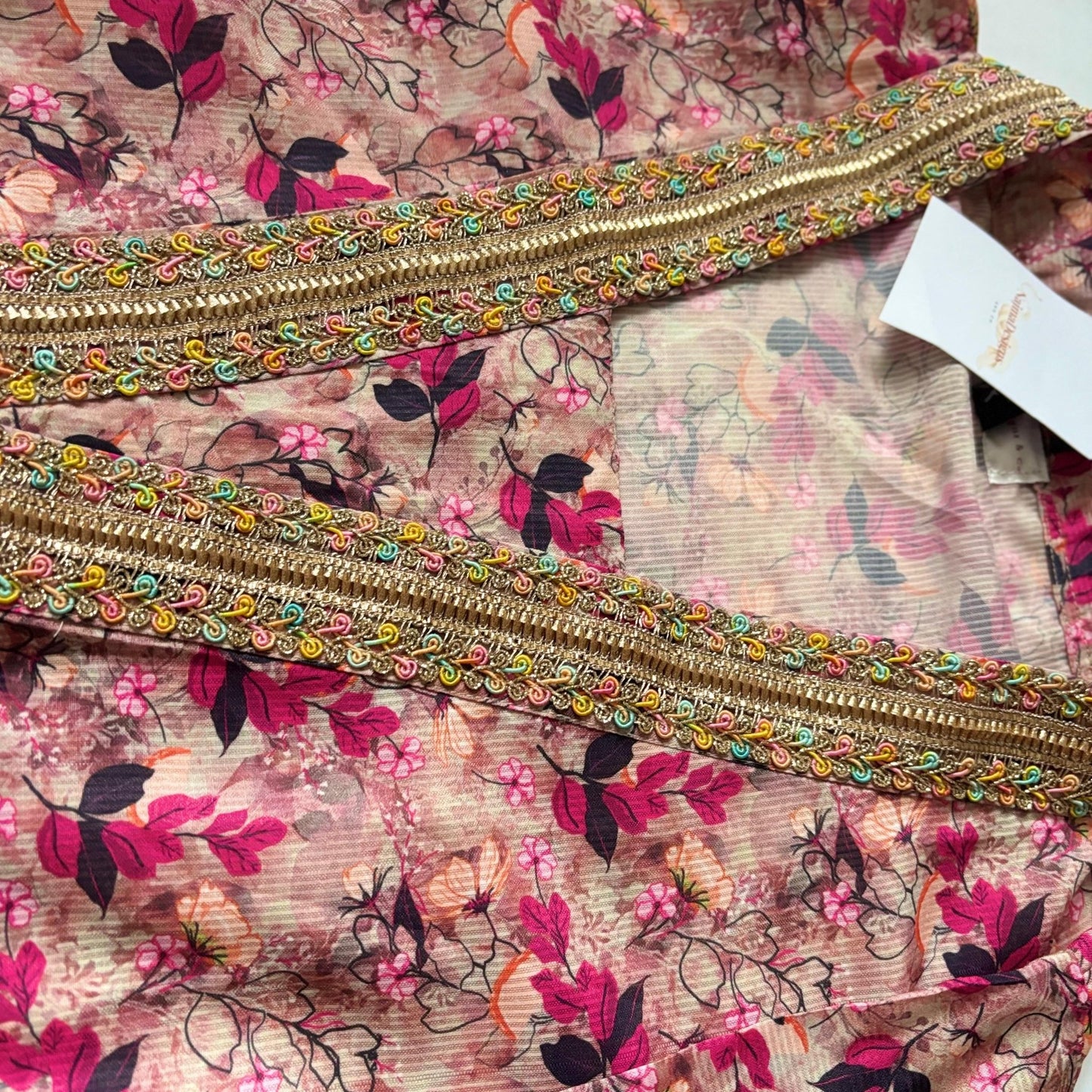 • Clothing: Embroidered/Printed suit for women - Made of best quality fabric - lawn or linen or chiffon - pure silk - Available at Najma Designs & Co. • Jewelry: Gold - plated stud earrings for