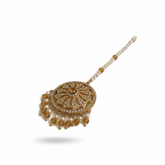 • Clothing: Embroidered/Printed suit for women - Made of best quality fabric - lawn or linen or chiffon - pure silk - Available at Najma Designs & Co. • Jewelry: Gold - plated stud earrings for