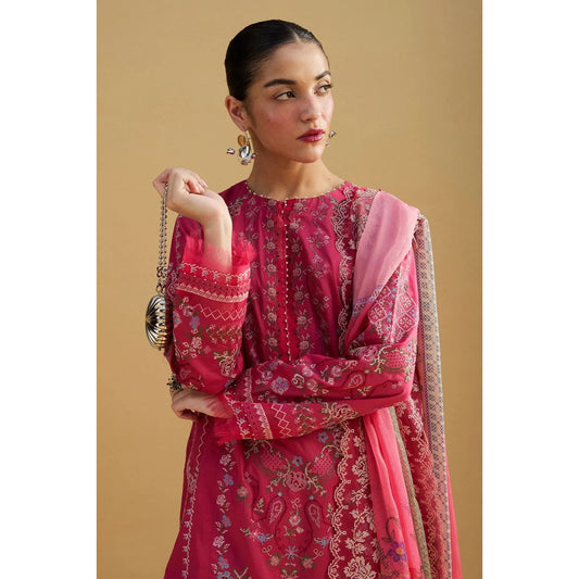 • Clothing: Embroidered/Printed suit for women - Made of best quality fabric - lawn or linen or chiffon - pure silk - Available at Najma Designs & Co. • Jewelry: Gold - plated stud earrings for