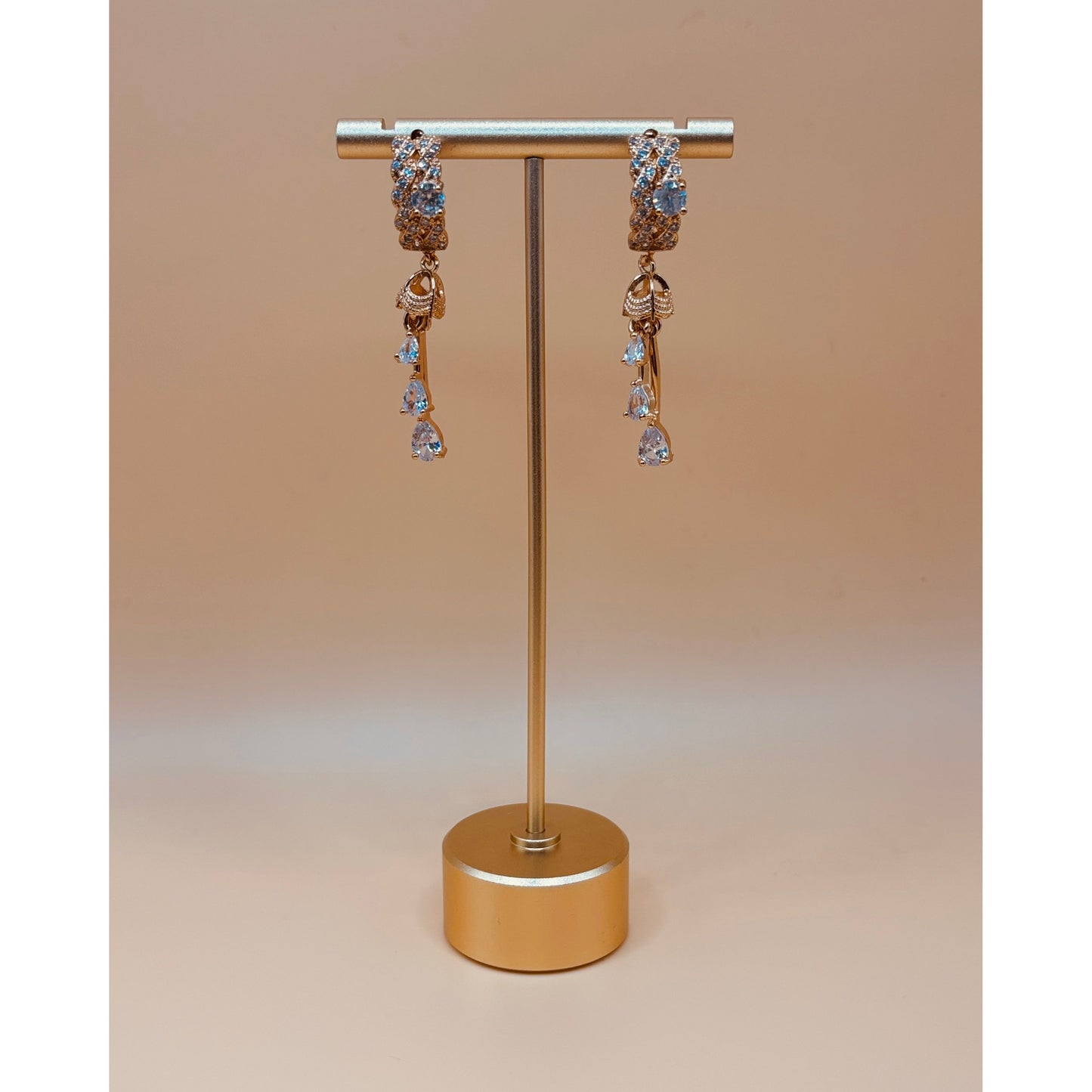 Dangling Crystals Earring