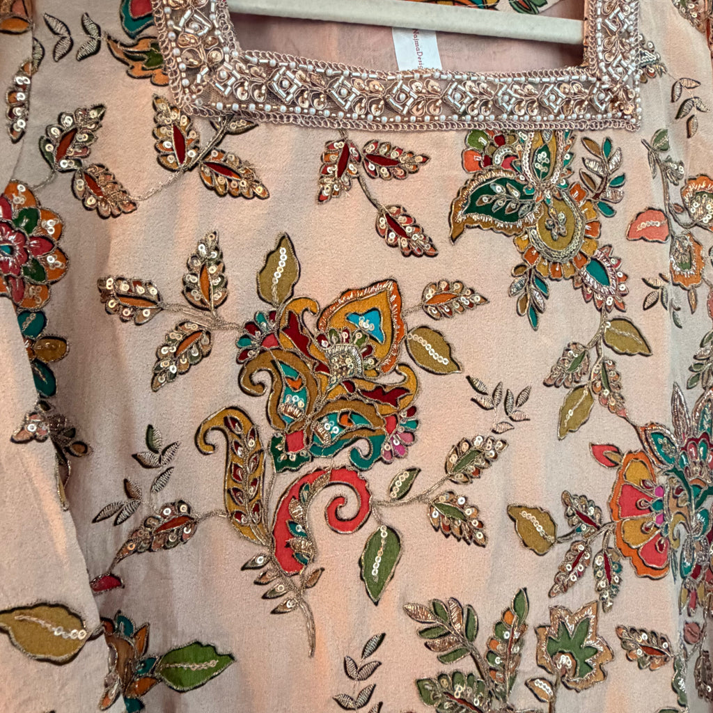 Ivory Noor Silk Ensemble Silk Set