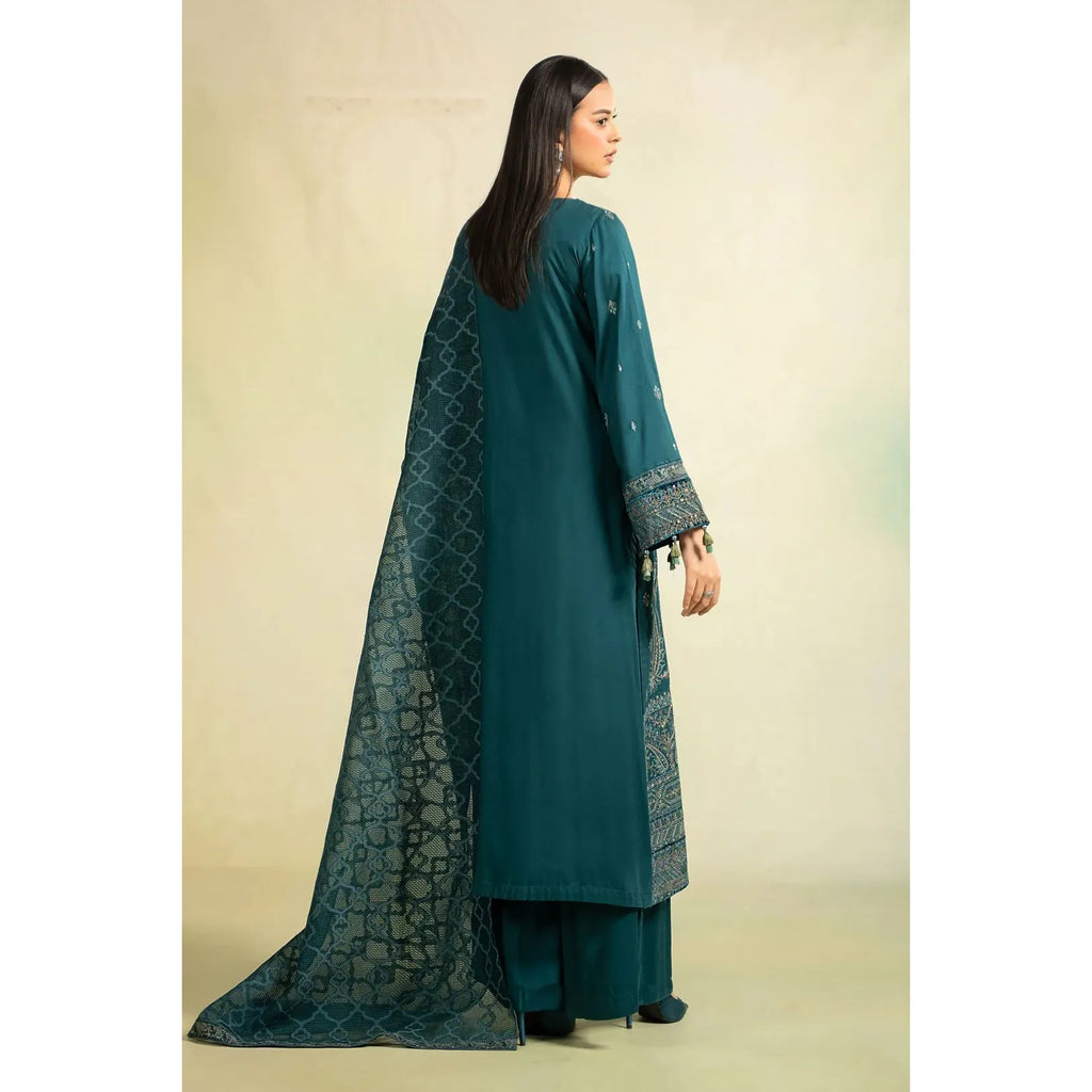• Clothing: Embroidered/Printed suit for women - Made of best quality fabric - lawn or linen or chiffon - pure silk - Available at Najma Designs & Co. • Jewelry: Gold - plated stud earrings for