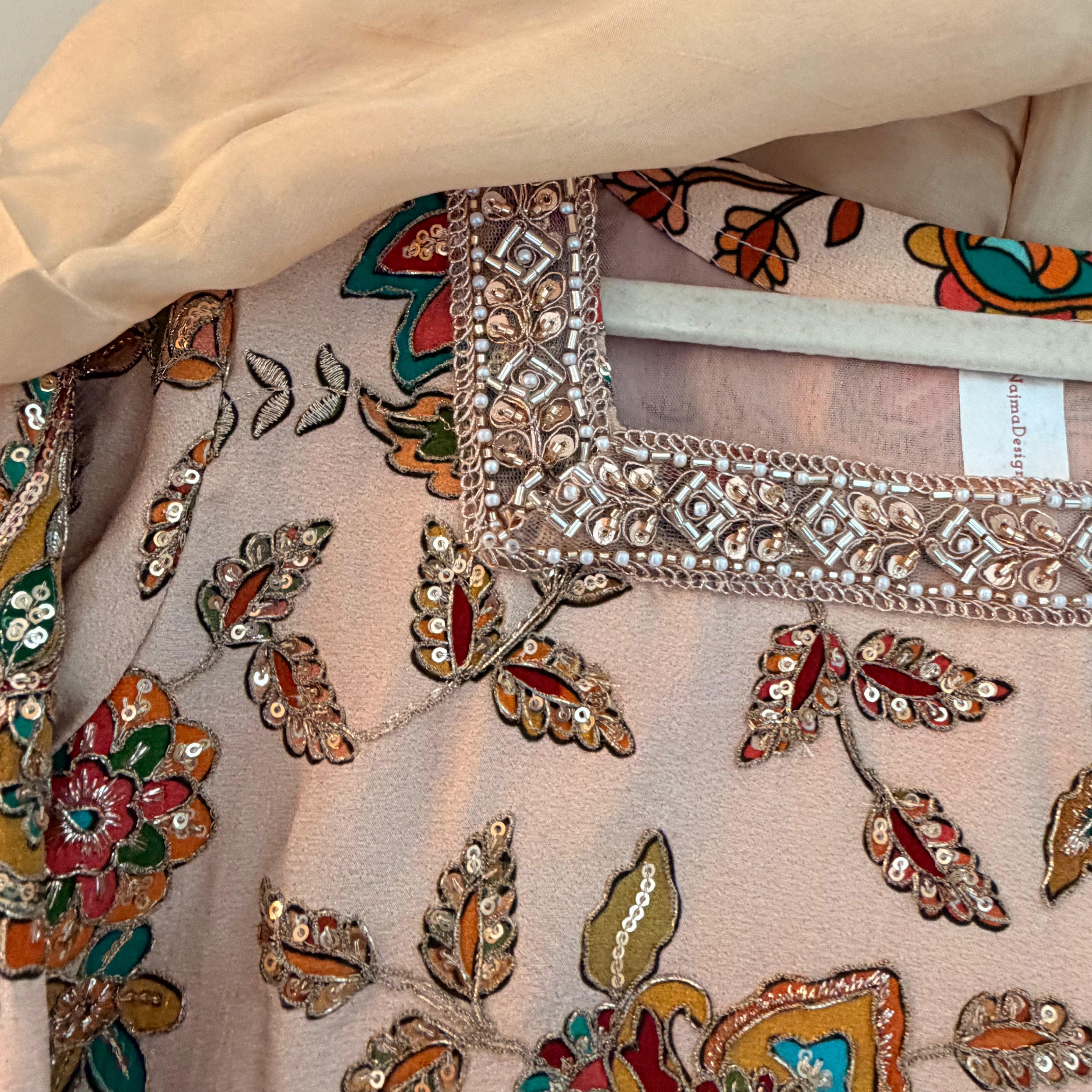 Ivory Noor Silk Ensemble Silk Set