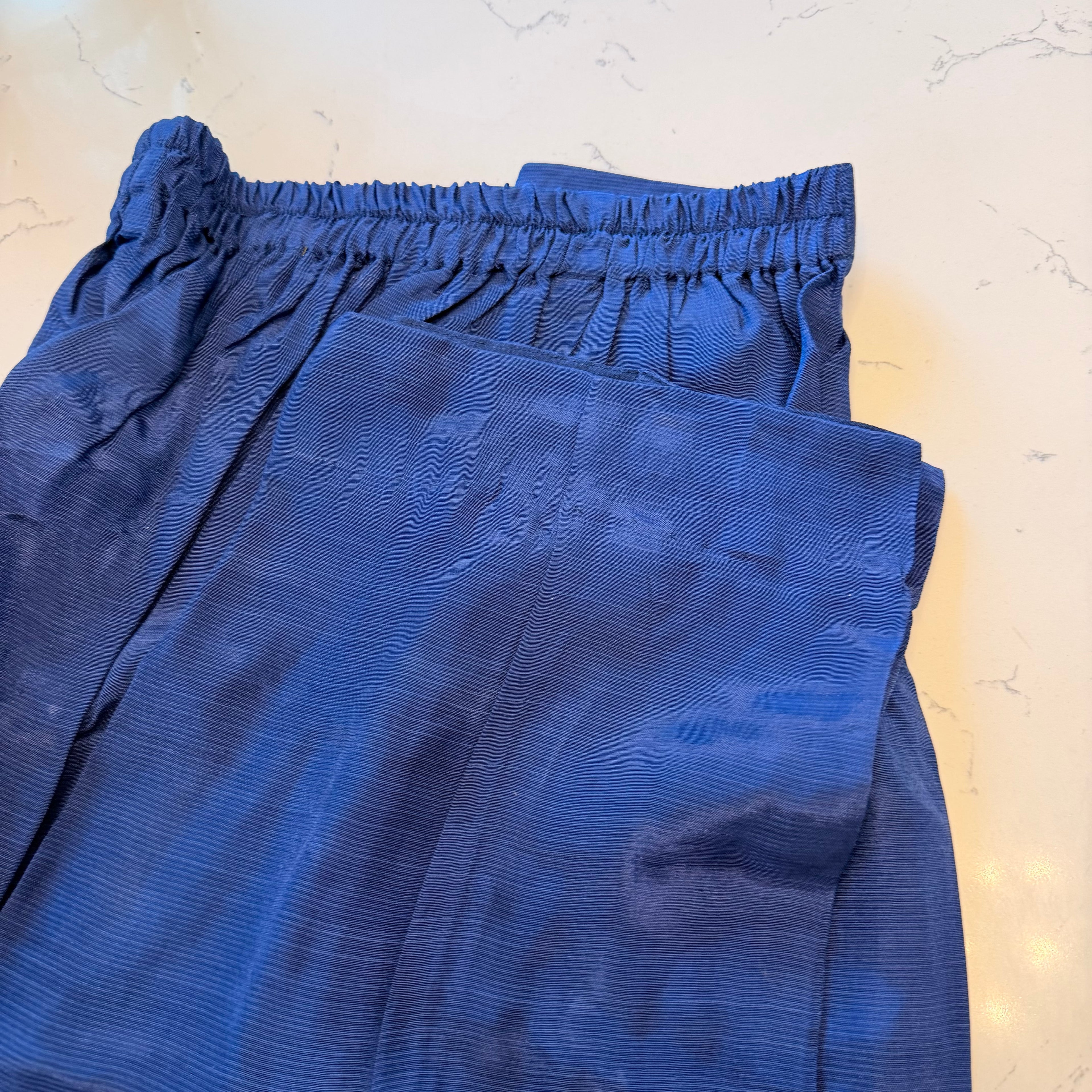 Azure Paisley Silk Set