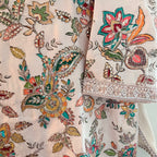 Ivory Noor Silk Ensemble Silk Set - NajmaDesigns & Co.