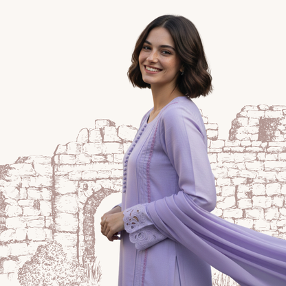 Opal Lavender Couture Set