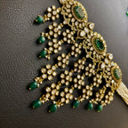 Emerald Duchess Set – Handcrafted Kundan Jewelry - NajmaDesigns & Co.