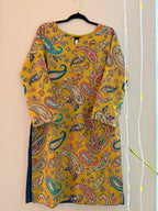 Zehra Lime Silk Set - NajmaDesigns & Co.