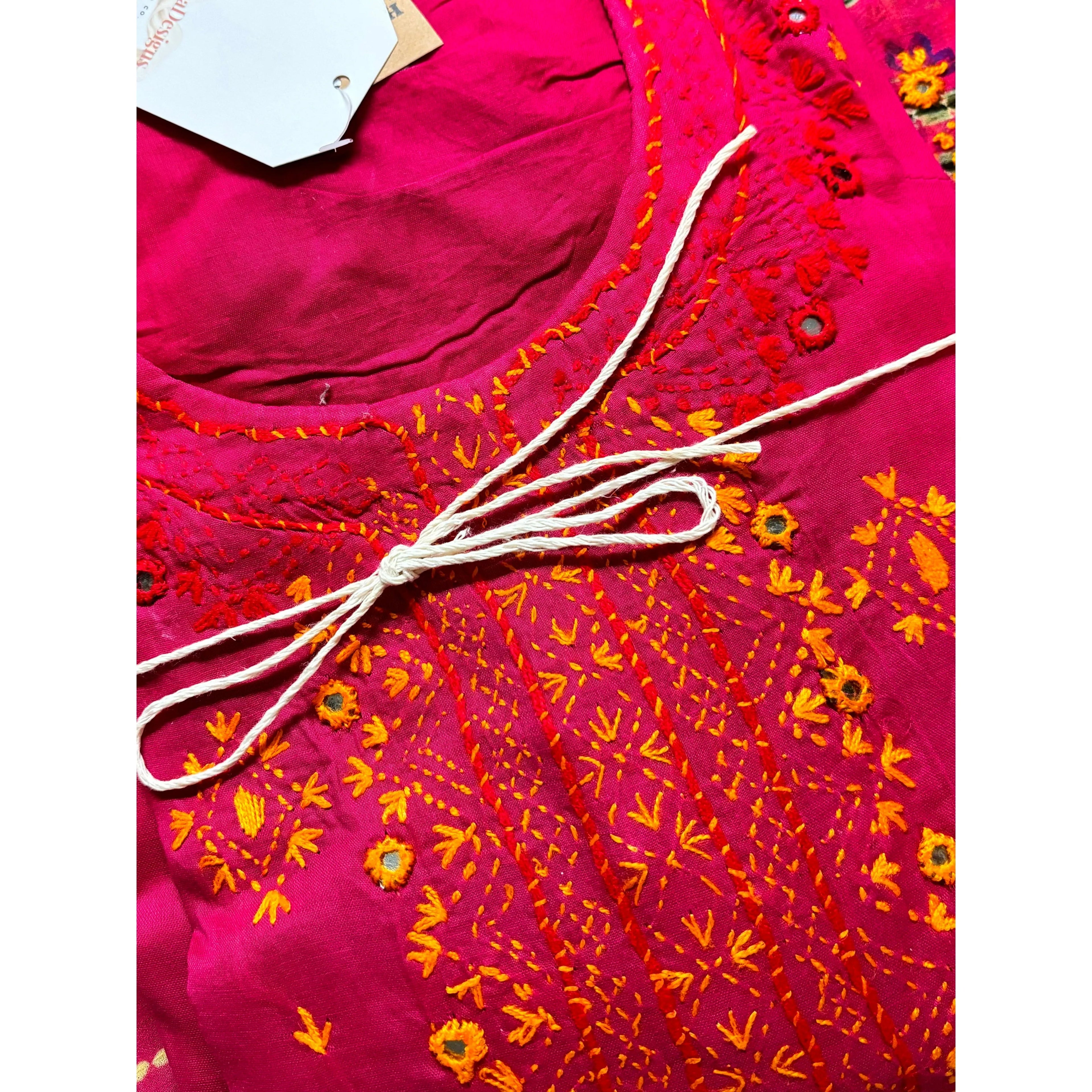 Stitched Hand embroidered suits - Bhawalpur - NajmaDesigns & Co.