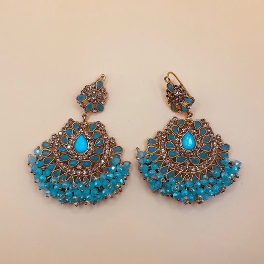 Firozi Earrings