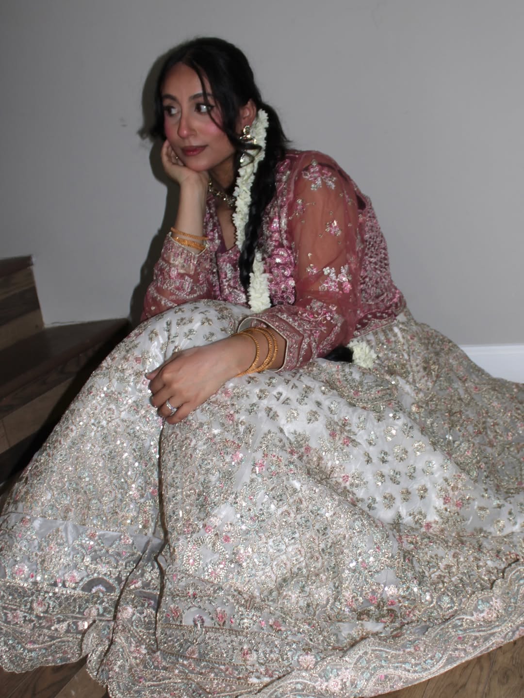 Gul Lehnga Choli