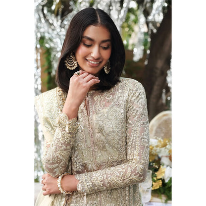 • Clothing: Embroidered/Printed suit for women - Made of best quality fabric - lawn or linen or chiffon - pure silk - Available at Najma Designs & Co. • Jewelry: Gold - plated stud earrings for