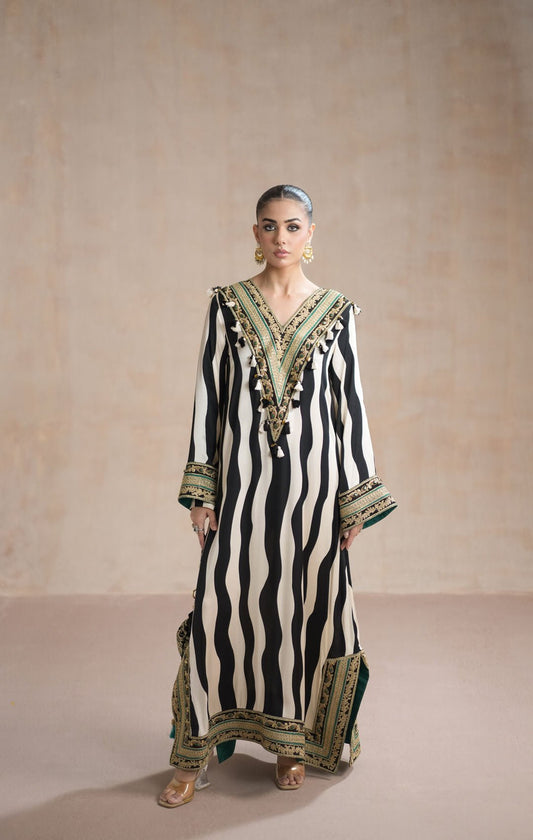 • Clothing: Embroidered/Printed suit for women - Made of best quality fabric - lawn or linen or chiffon - pure silk - Available at Najma Designs & Co. • Jewelry: Gold - plated stud earrings for