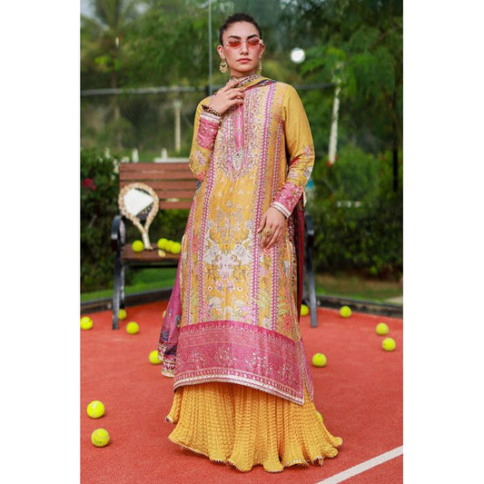 • Clothing: Embroidered/Printed suit for women - Made of best quality fabric - lawn or linen or chiffon - pure silk - Available at Najma Designs & Co. • Jewelry: Gold - plated stud earrings for