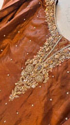 • Clothing: Embroidered/Printed suit for women - Made of best quality fabric - lawn or linen or chiffon - pure silk - Available at Najma Designs & Co. • Jewelry: Gold - plated stud earrings for