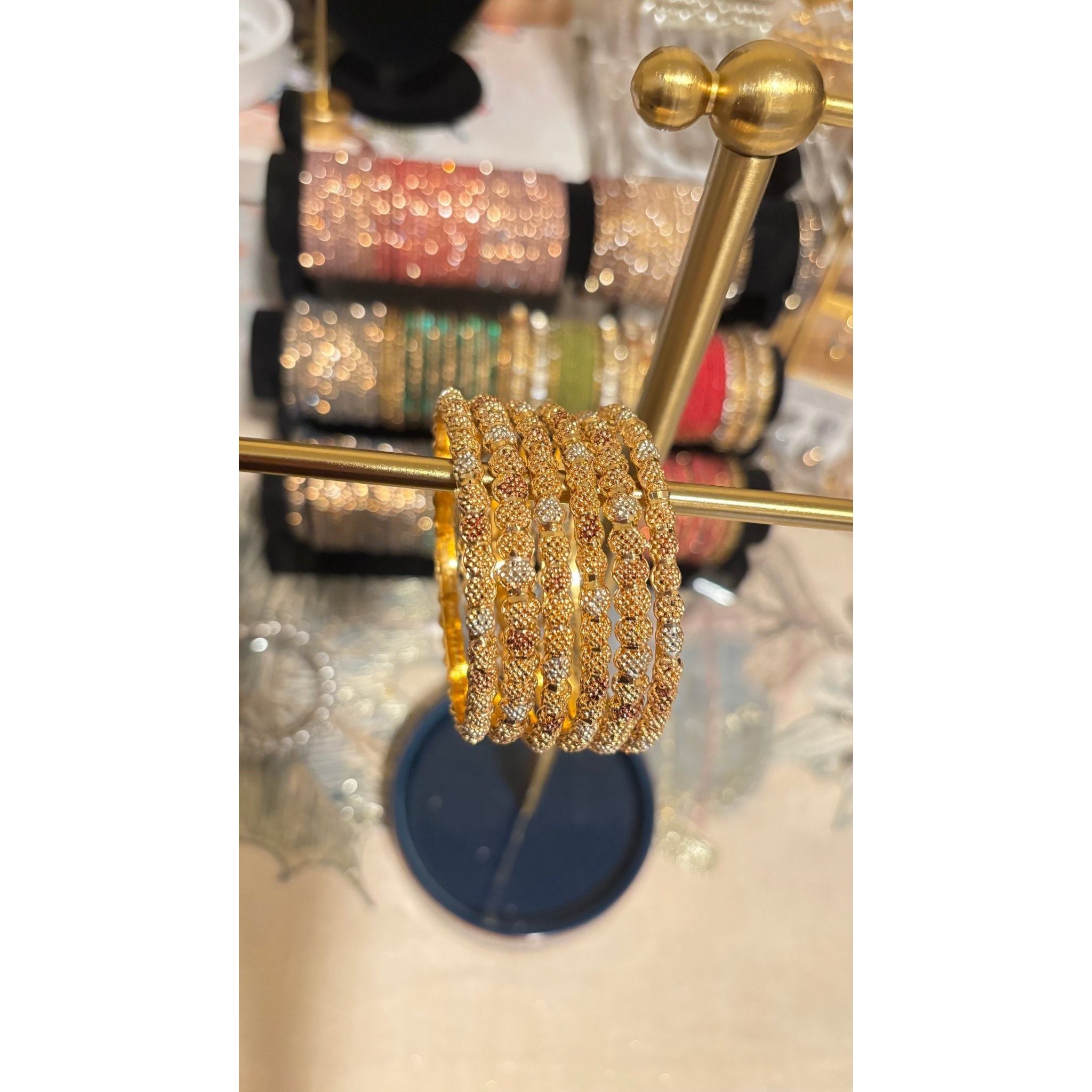 • Clothing: Embroidered/Printed suit for women - Made of best quality fabric - lawn or linen or chiffon - pure silk - Available at Najma Designs & Co. • Jewelry: Gold - plated stud earrings for