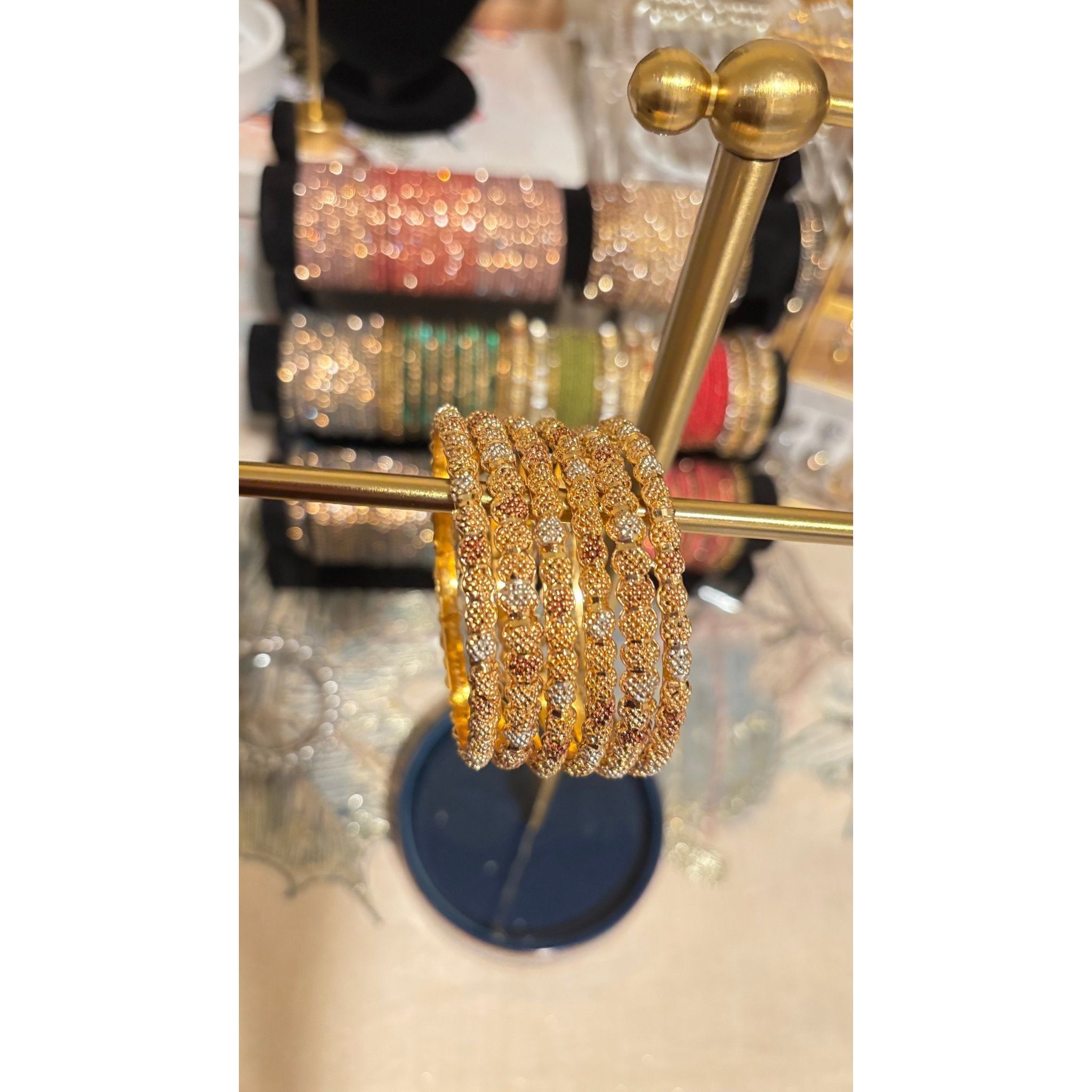• Clothing: Embroidered/Printed suit for women - Made of best quality fabric - lawn or linen or chiffon - pure silk - Available at Najma Designs & Co. • Jewelry: Gold - plated stud earrings for