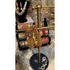 • Clothing: Embroidered/Printed suit for women - Made of best quality fabric - lawn or linen or chiffon - pure silk - Available at Najma Designs & Co. • Jewelry: Gold - plated stud earrings for