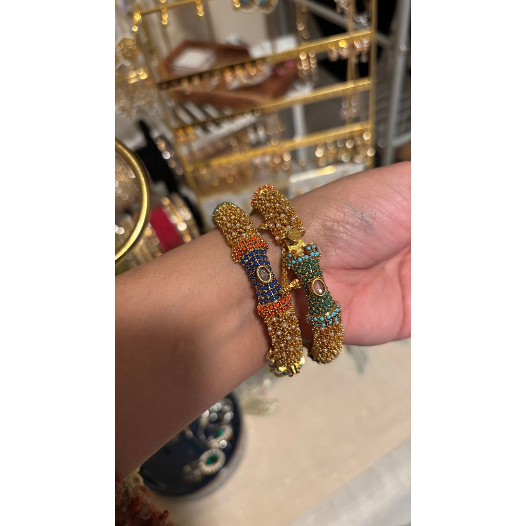 • Clothing: Embroidered/Printed suit for women - Made of best quality fabric - lawn or linen or chiffon - pure silk - Available at Najma Designs & Co. • Jewelry: Gold - plated stud earrings for
