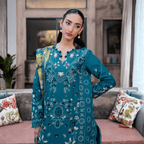 • Clothing: Embroidered/Printed suit for women - Made of best quality fabric - lawn or linen or chiffon - pure silk - Available at Najma Designs & Co. • Jewelry: Gold - plated stud earrings for
