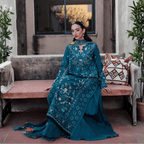 • Clothing: Embroidered/Printed suit for women - Made of best quality fabric - lawn or linen or chiffon - pure silk - Available at Najma Designs & Co. • Jewelry: Gold - plated stud earrings for