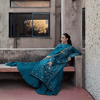 • Clothing: Embroidered/Printed suit for women - Made of best quality fabric - lawn or linen or chiffon - pure silk - Available at Najma Designs & Co. • Jewelry: Gold - plated stud earrings for