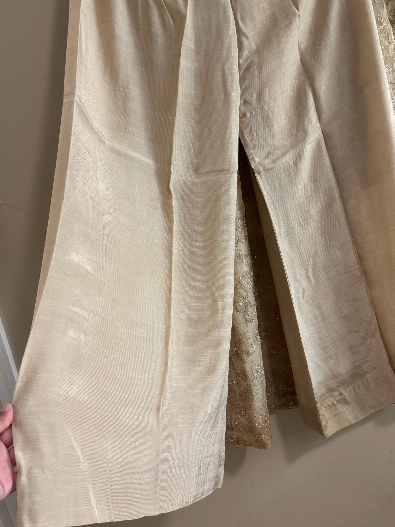 • Clothing: Embroidered/Printed suit for women - Made of best quality fabric - lawn or linen or chiffon - pure silk - Available at Najma Designs & Co. • Jewelry: Gold - plated stud earrings for