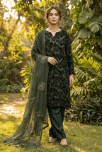 • Clothing: Embroidered/Printed suit for women - Made of best quality fabric - lawn or linen or chiffon - pure silk - Available at Najma Designs & Co. • Jewelry: Gold - plated stud earrings for