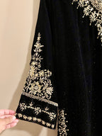 • Clothing: Embroidered/Printed suit for women - Made of best quality fabric - lawn or linen or chiffon - pure silk - Available at Najma Designs & Co. • Jewelry: Gold - plated stud earrings for
