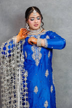 • Clothing: Embroidered/Printed suit for women - Made of best quality fabric - lawn or linen or chiffon - pure silk - Available at Najma Designs & Co. • Jewelry: Gold - plated stud earrings for