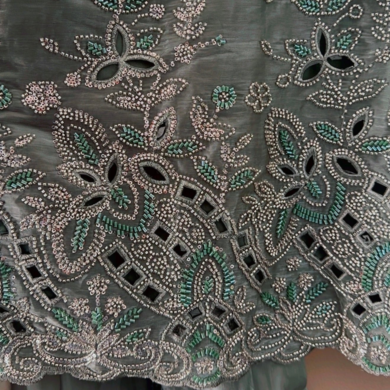 • Clothing: Embroidered/Printed suit for women - Made of best quality fabric - lawn or linen or chiffon - pure silk - Available at Najma Designs & Co. • Jewelry: Gold - plated stud earrings for