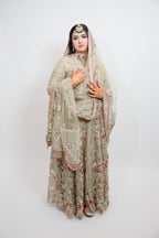 • Clothing: Embroidered/Printed suit for women - Made of best quality fabric - lawn or linen or chiffon - pure silk - Available at Najma Designs & Co. • Jewelry: Gold - plated stud earrings for