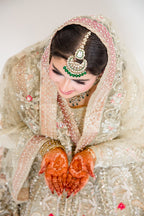• Clothing: Embroidered/Printed suit for women - Made of best quality fabric - lawn or linen or chiffon - pure silk - Available at Najma Designs & Co. • Jewelry: Gold - plated stud earrings for