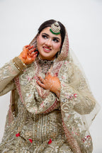 • Clothing: Embroidered/Printed suit for women - Made of best quality fabric - lawn or linen or chiffon - pure silk - Available at Najma Designs & Co. • Jewelry: Gold - plated stud earrings for