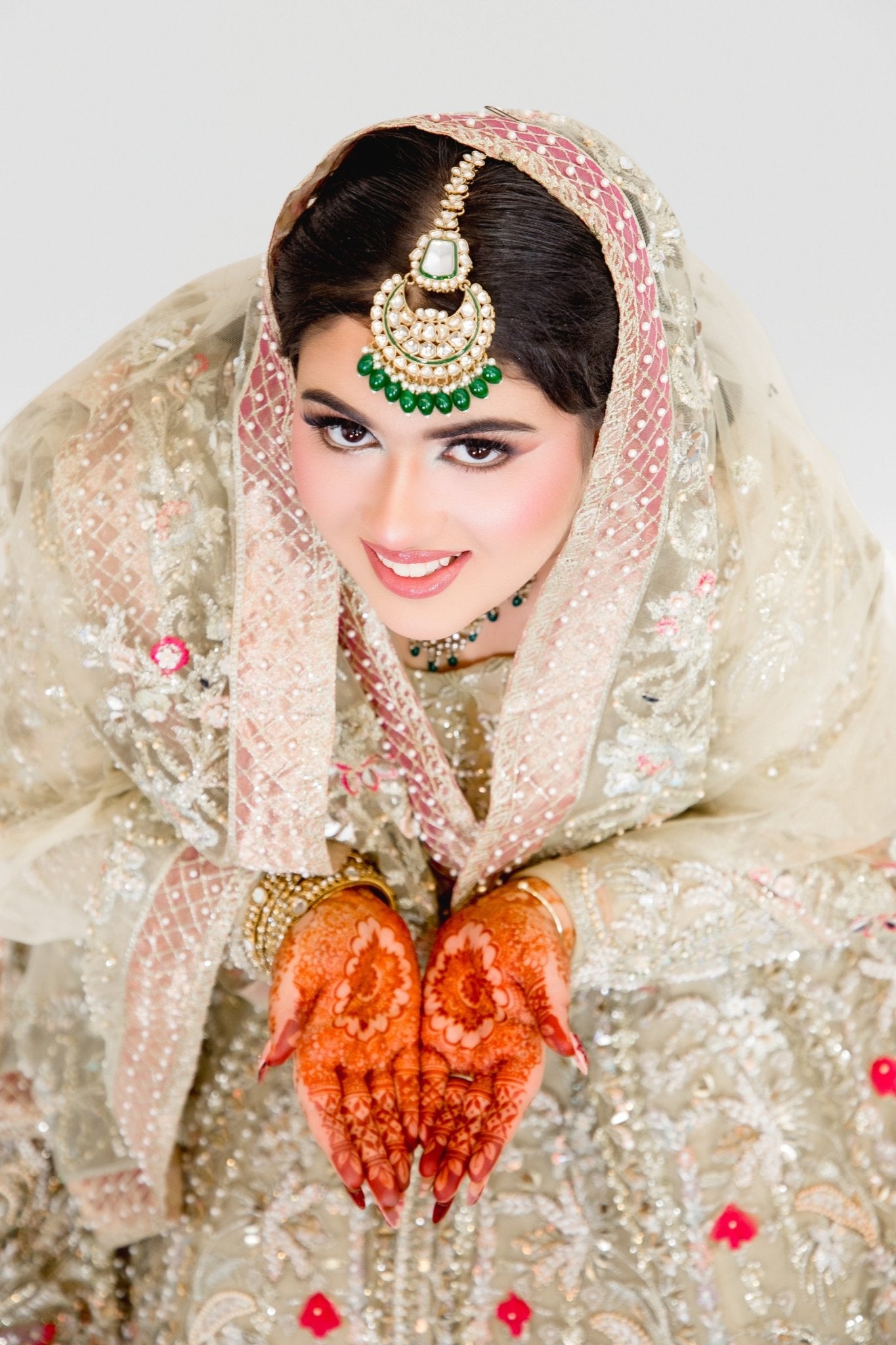 • Clothing: Embroidered/Printed suit for women - Made of best quality fabric - lawn or linen or chiffon - pure silk - Available at Najma Designs & Co. • Jewelry: Gold - plated stud earrings for