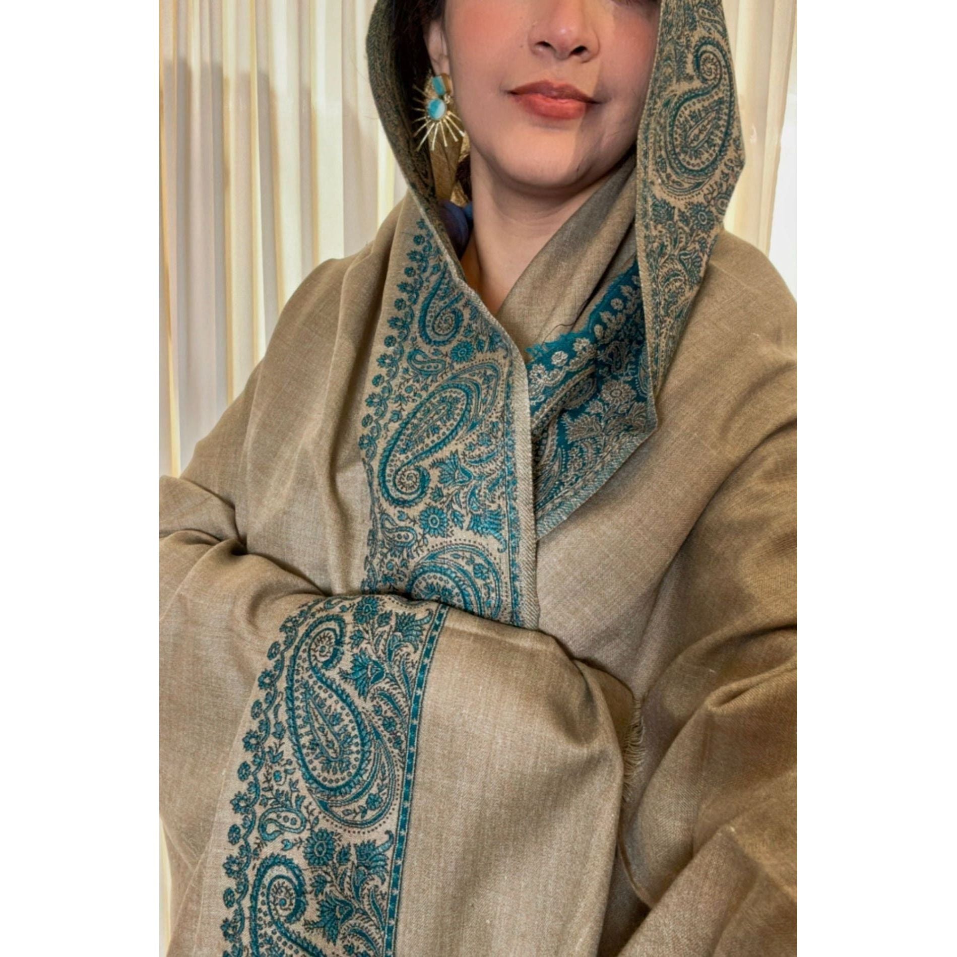 on a model